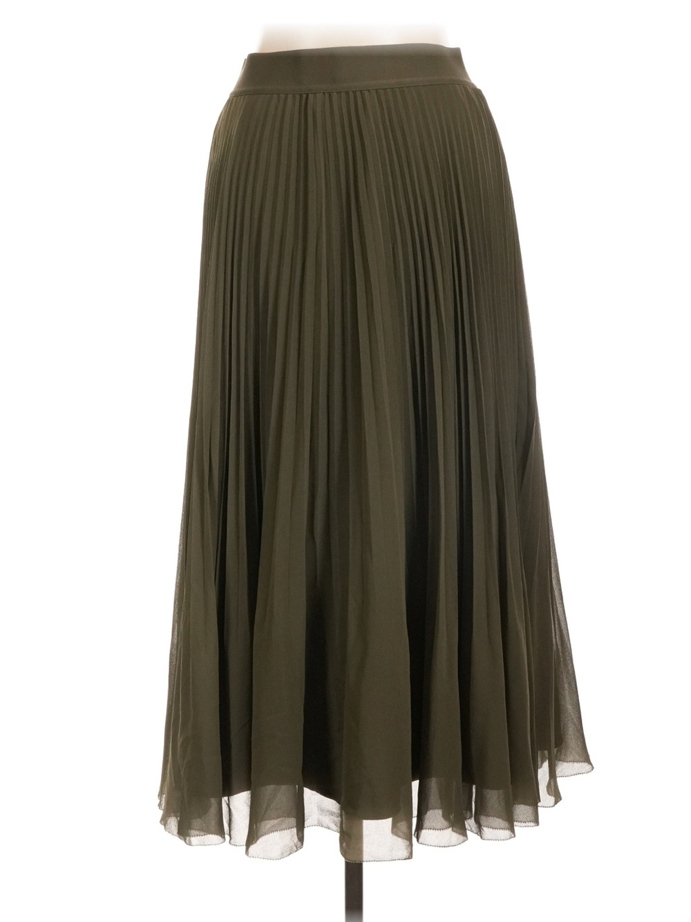 Aritzia Wilfred Twirl Skirt in Dark Green Size L like new